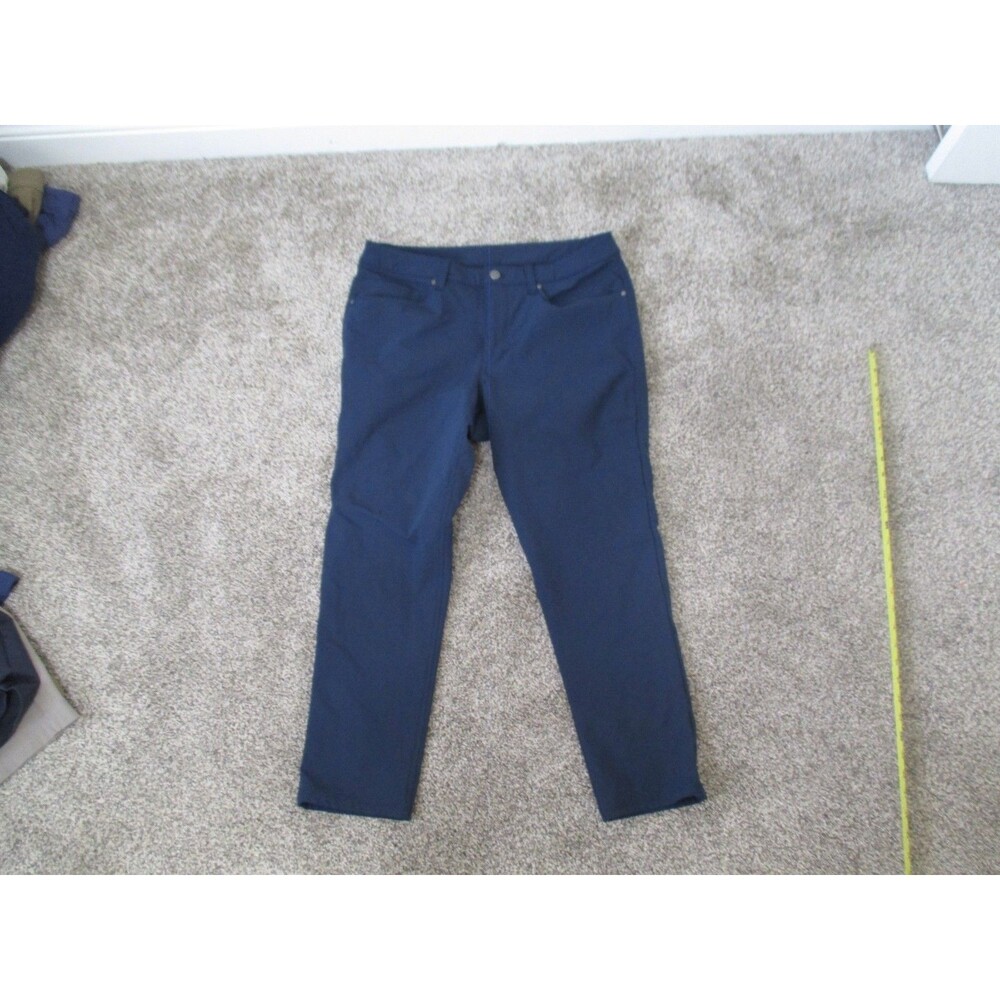 Lululemon Pants 33x27 Blue ABC Pant Classic Warpstreme Performance Golf Chino